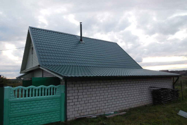 Замена шифера